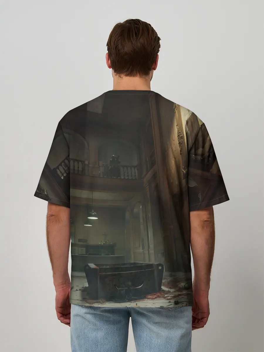 Мужская футболка оверсайз / The Outlast Trials