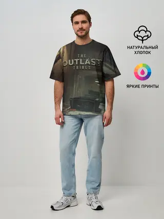 Мужская футболка оверсайз / The Outlast Trials