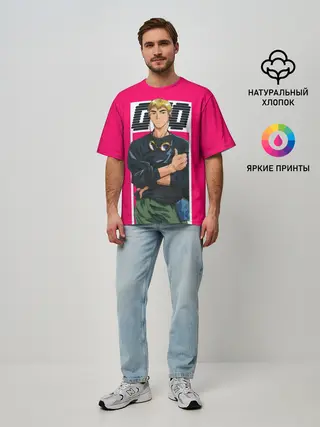 Мужская футболка оверсайз / Great Teacher Onizuka