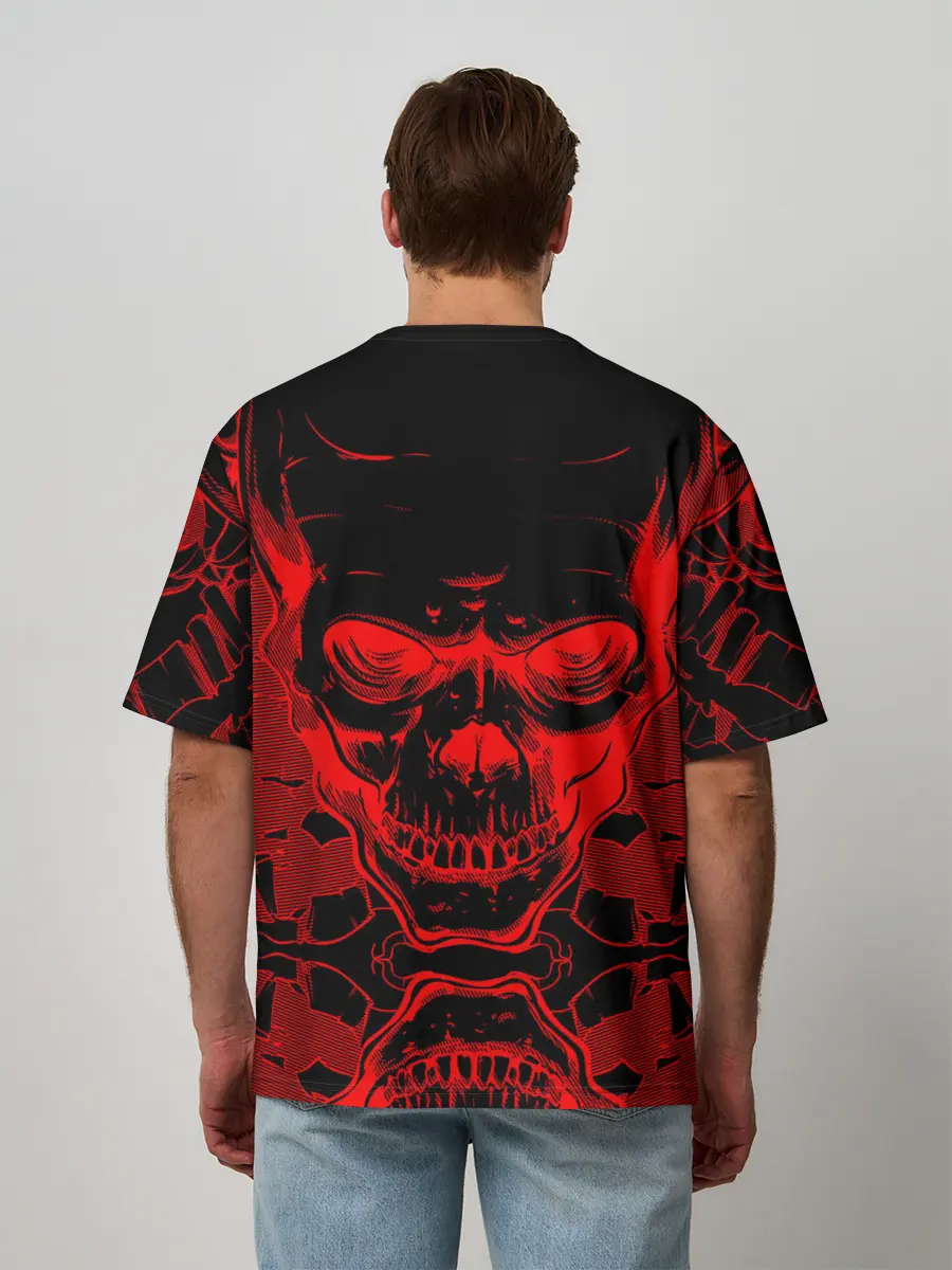 Мужская футболка оверсайз / AC/DC