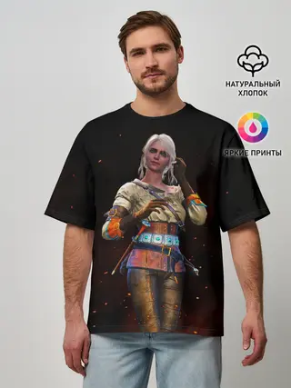 Мужская футболка оверсайз / Сiri