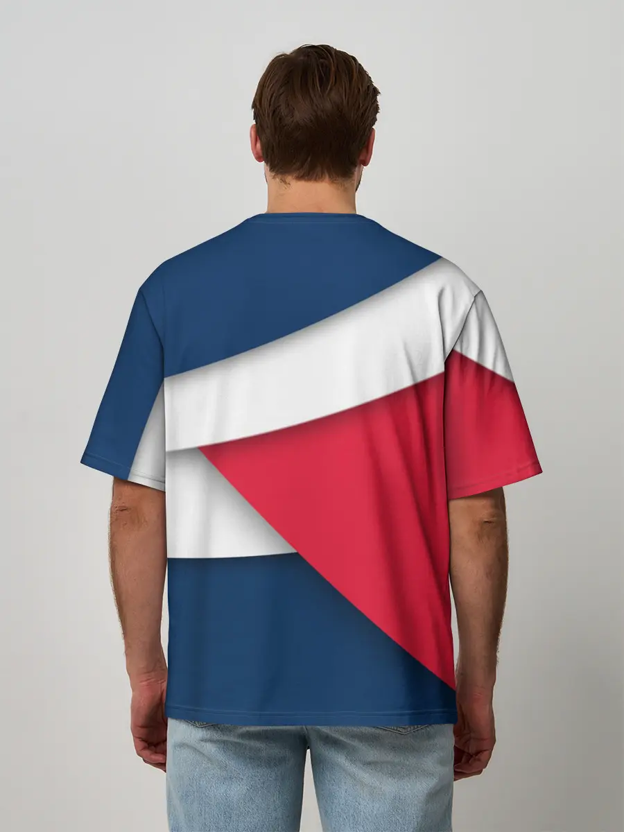 Мужская футболка оверсайз / Кэпиталз