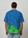 Мужская футболка оверсайз / Minecraft / Майнкрафт