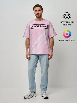 Мужская футболка оверсайз / BlackPink