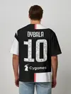 Мужская футболка оверсайз / Дибала Форма 19/20 Домашняя