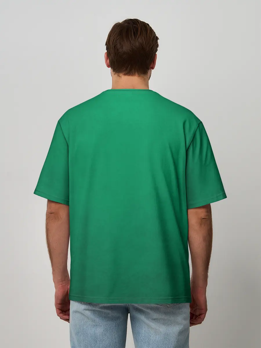 Мужская футболка оверсайз / Игра в регби