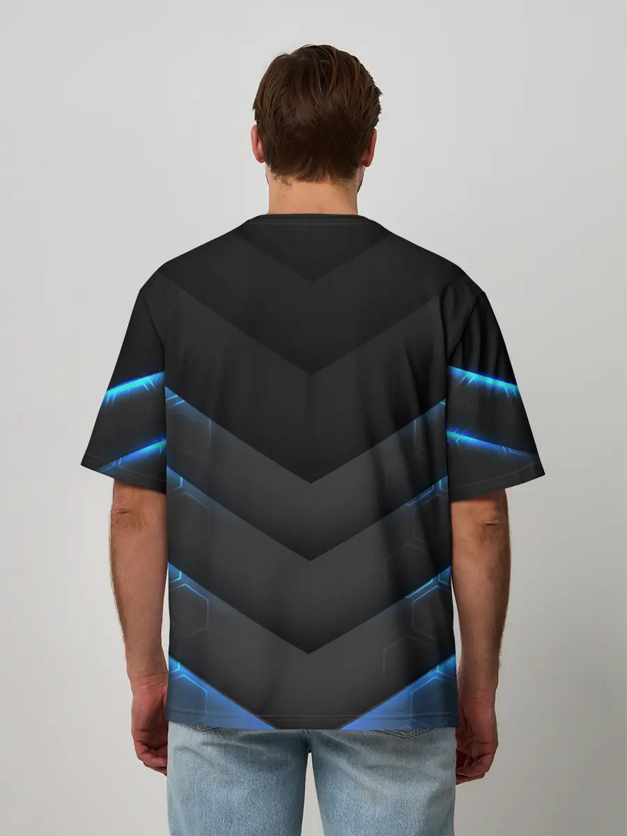 Мужская футболка оверсайз / BMW