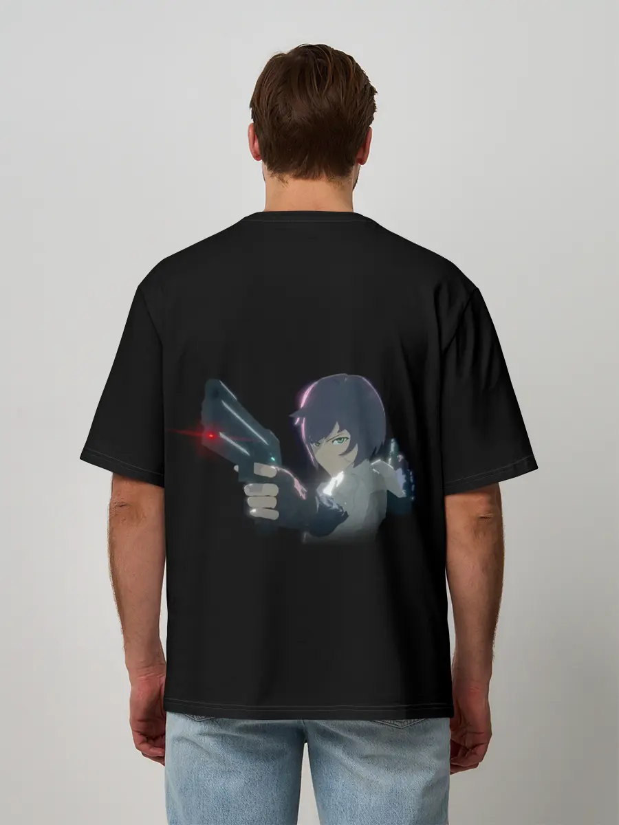 Мужская футболка оверсайз / Тихоокеанский рубеж