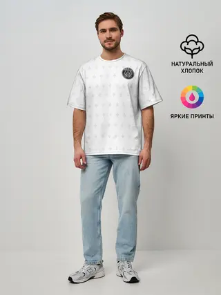 Мужская футболка оверсайз / PSG | Training Top