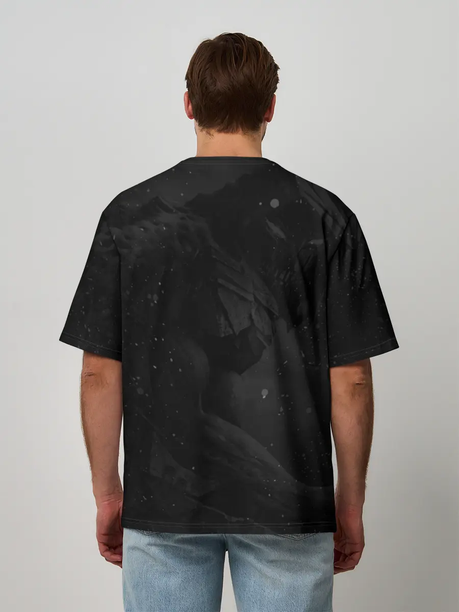 Мужская футболка оверсайз / Disturbed