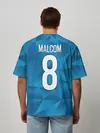 Мужская футболка оверсайз / Malcom home kit 19-20