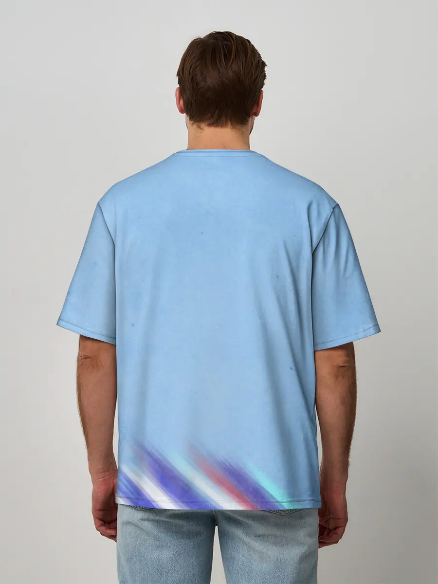 Мужская футболка оверсайз / Water polo players