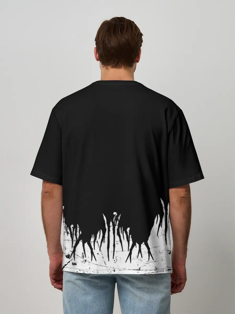 Мужская футболка оверсайз / RAMMSTEIN