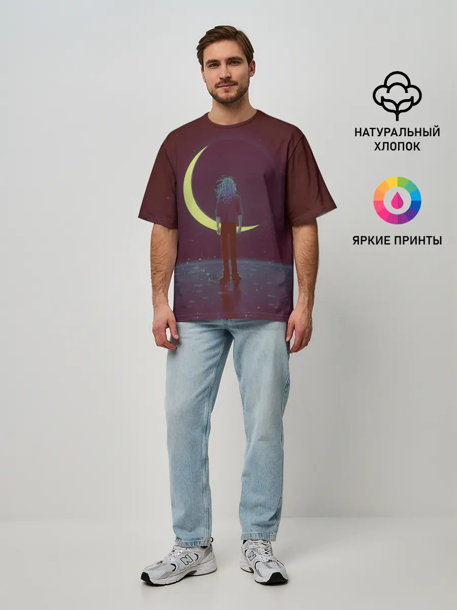 Мужская футболка оверсайз / Sally face