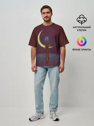 Мужская футболка оверсайз / Sally face