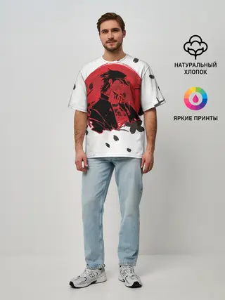 Мужская футболка оверсайз / JoJo Bizarre Adventure