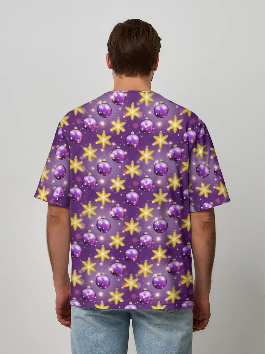 Мужская футболка оверсайз / Игрушки