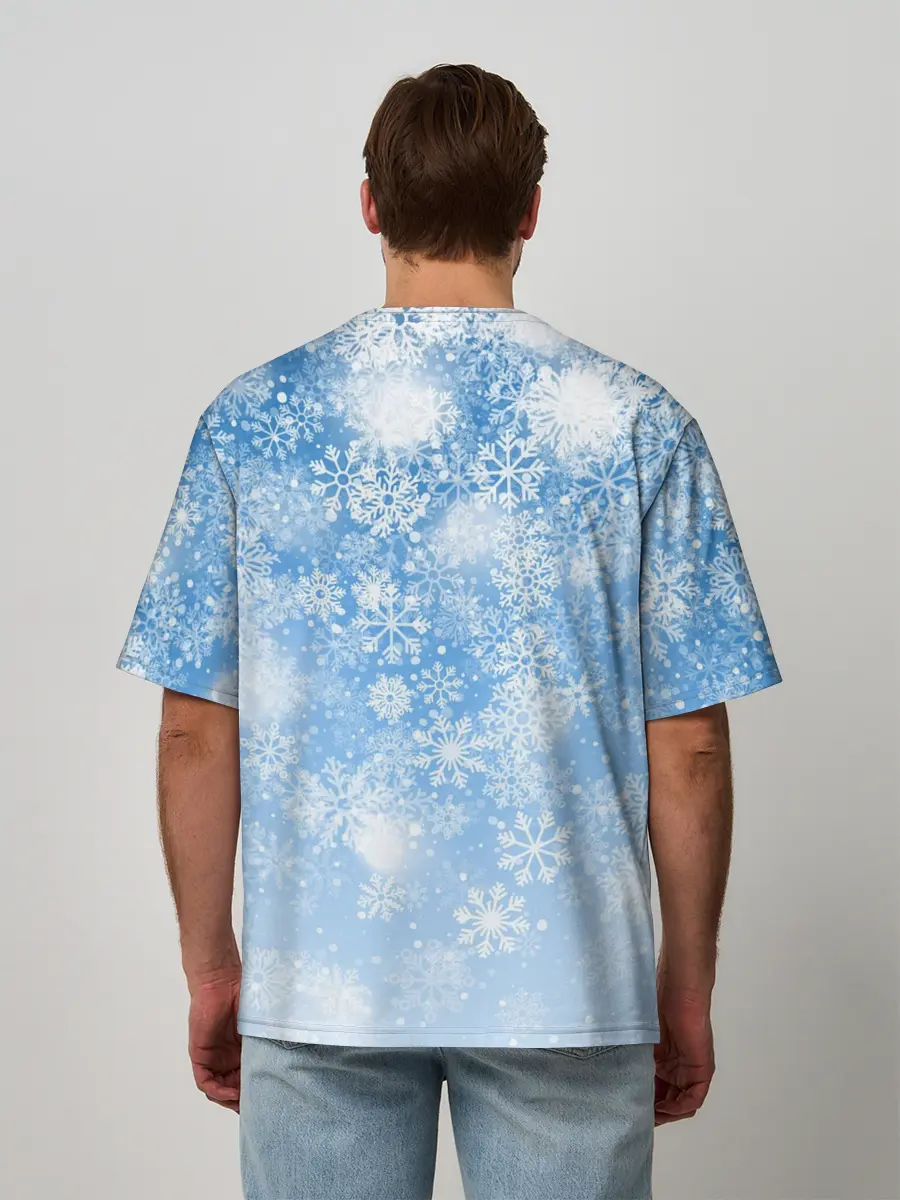 Мужская футболка оверсайз / Pikachu Pika Pika