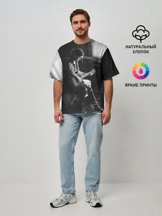 Мужская футболка оверсайз / THE LAST OF US PART 2 ЭЛЛИ