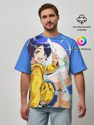 Мужская футболка оверсайз / Приоритет чудо-яйца