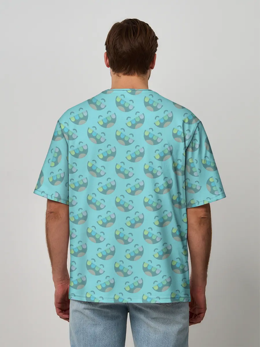 Мужская футболка оверсайз / Toca Life World