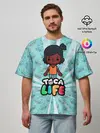 Мужская футболка оверсайз / Toca Life World
