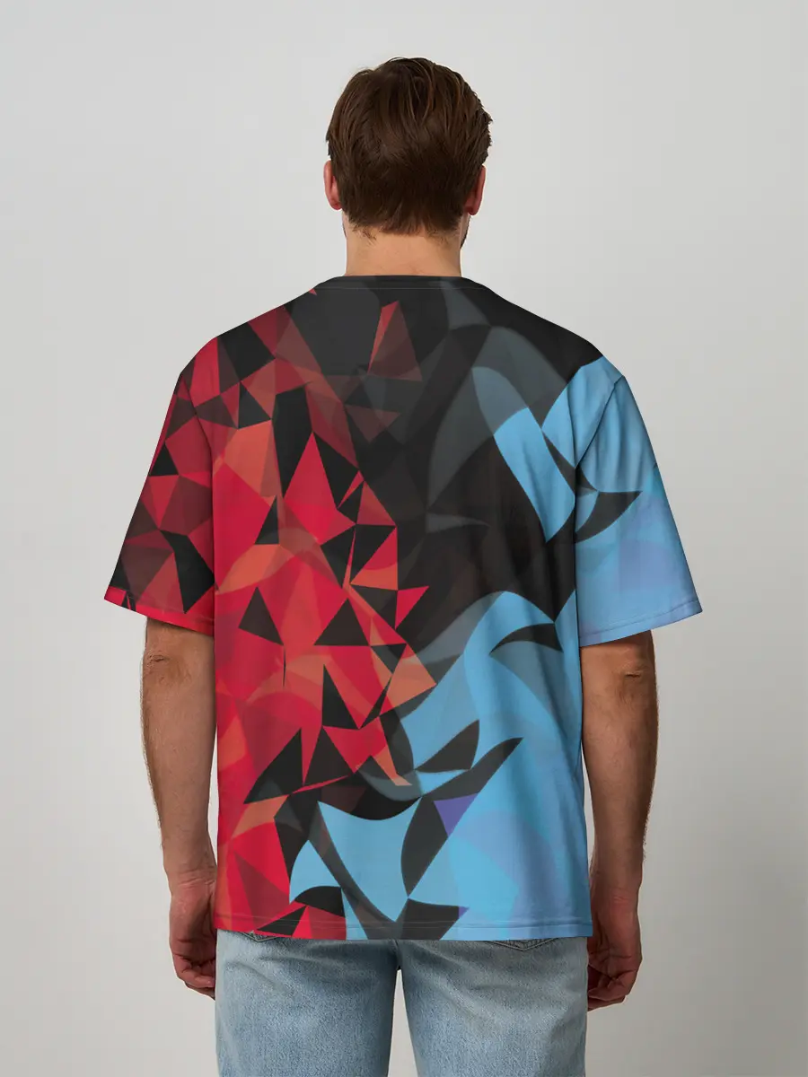 Мужская футболка оверсайз / CS:GO