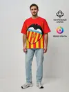 Мужская футболка оверсайз / FC VALENCIA / ФК ВАЛЕНСИЯ