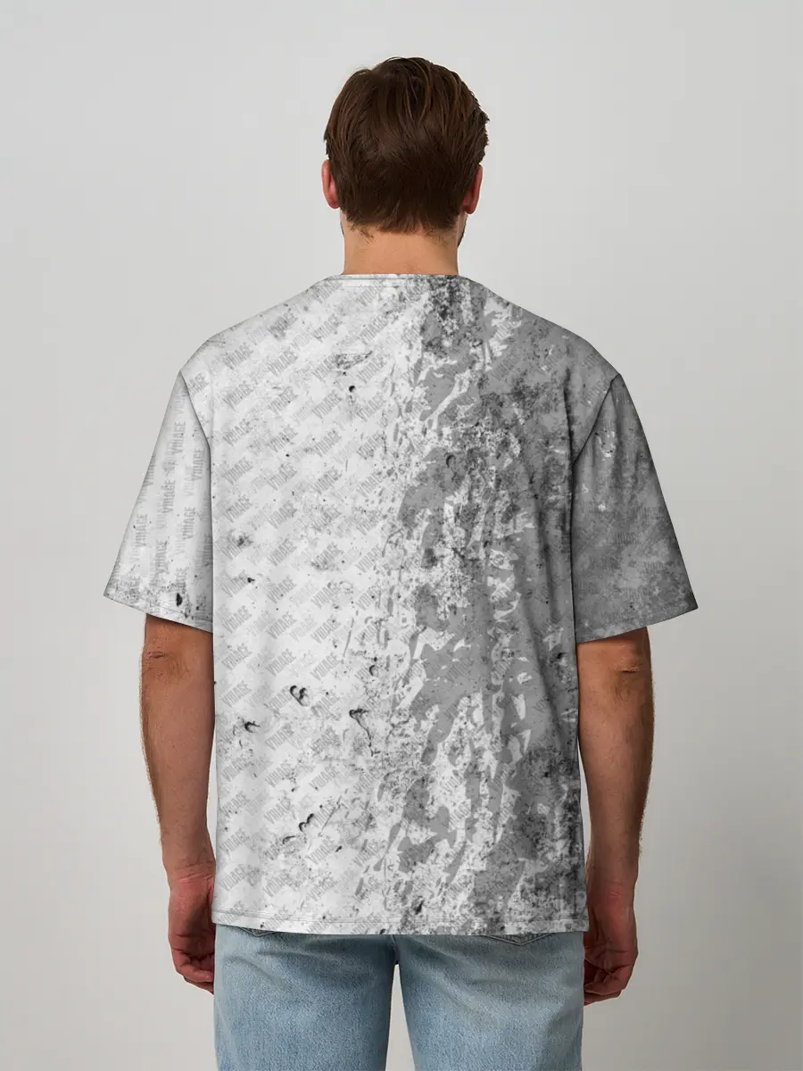 Мужская футболка оверсайз / RESIDENT EVIL VILLAGE | ГРАНЖ