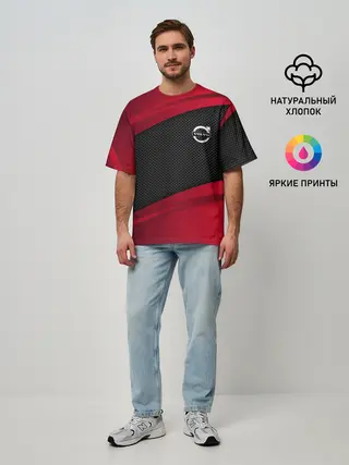 Мужская футболка оверсайз / VOLVO SPORT