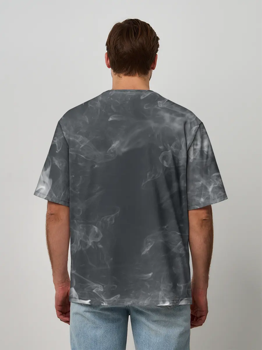 Мужская футболка оверсайз / Бумажный дом | Найроби