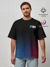 Мужская футболка оверсайз / BMW MOTORSPORT