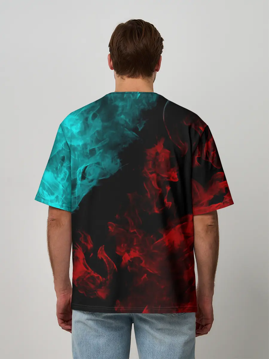 Мужская футболка оверсайз / DEVIL MAY CRY