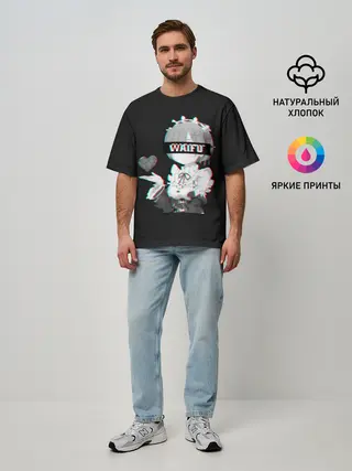 Мужская футболка оверсайз / Re:Zero