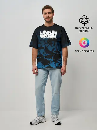 Мужская футболка оверсайз / Linkin Park #3