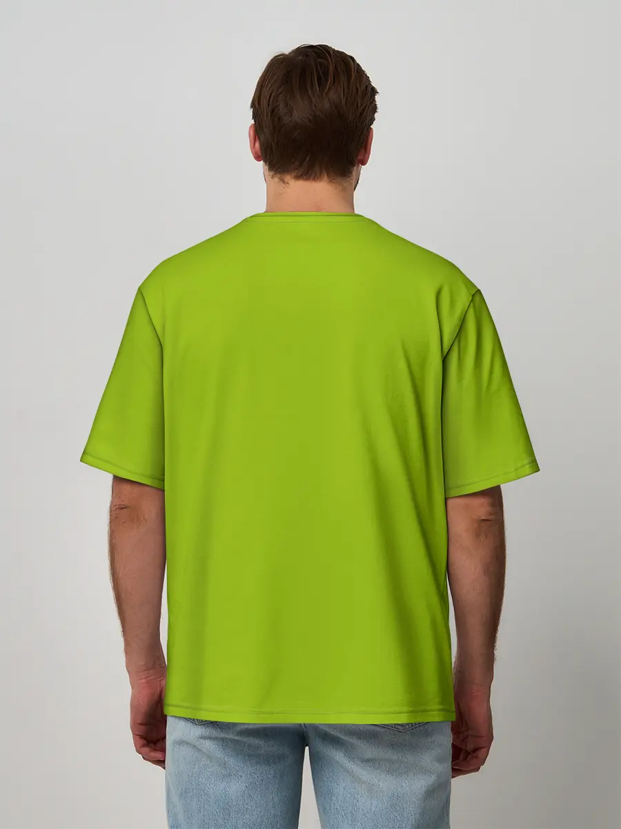 Мужская футболка оверсайз / ПАУК МАКРО