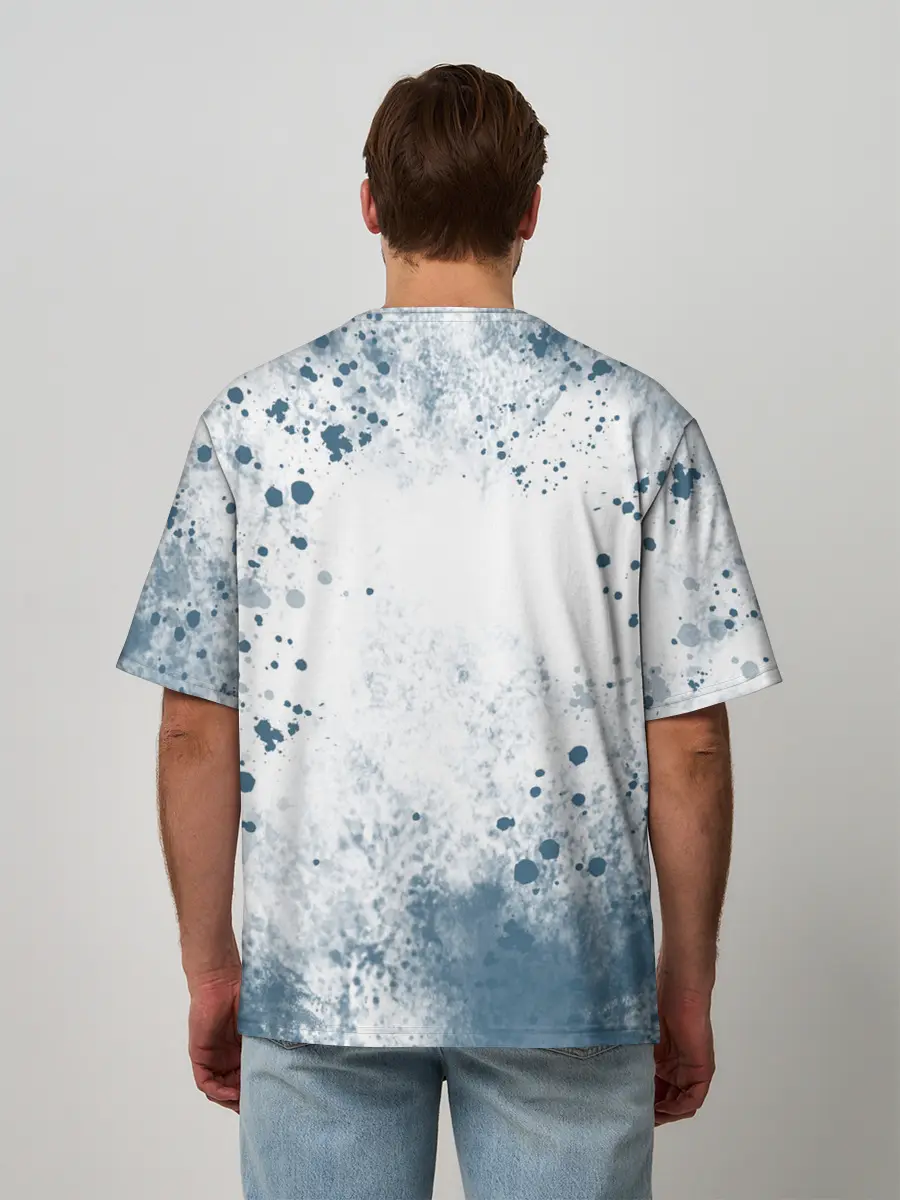 Мужская футболка оверсайз / Final Fantasy VII Remake