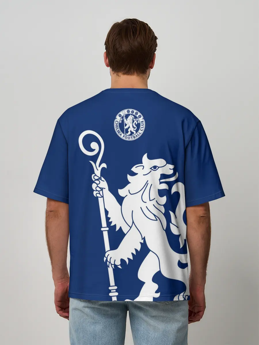 Мужская футболка оверсайз / Челси