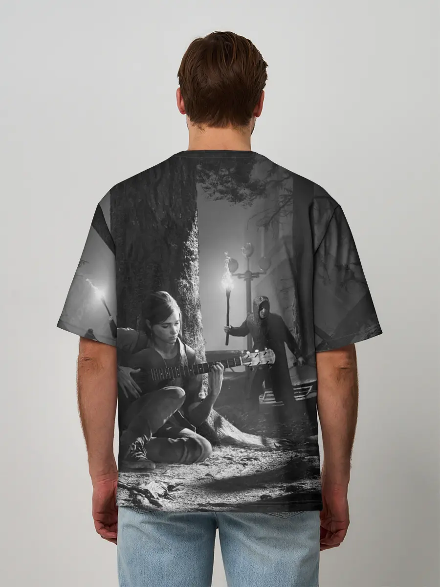 Мужская футболка оверсайз / THE LAST OF US 2