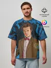 Мужская футболка оверсайз / Доктор Кто