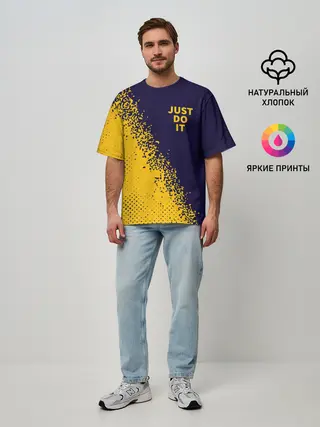 Мужская футболка оверсайз / JUST DO IT