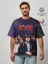 Мужская футболка оверсайз / AC/DC