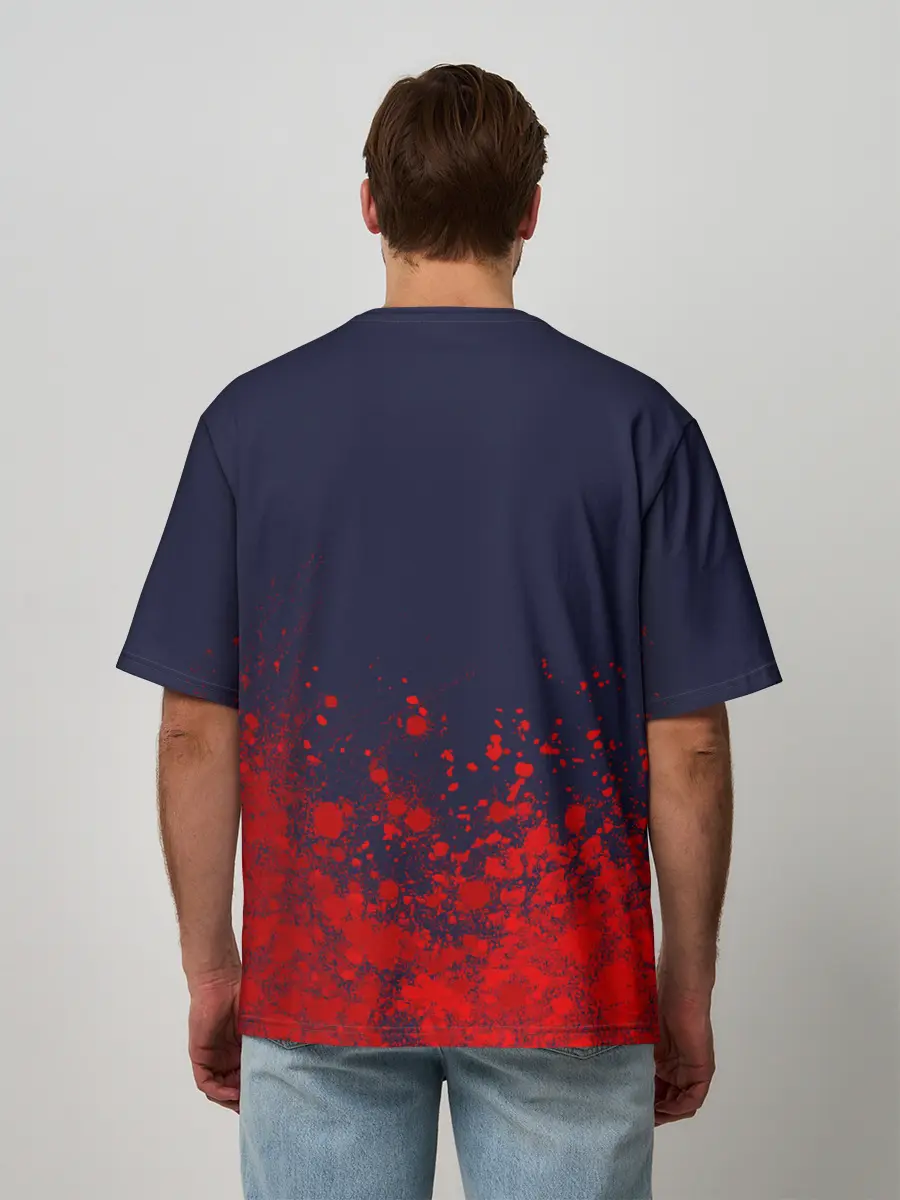 Мужская футболка оверсайз / DYING LIGHT 2 / ДАИНГ ЛАЙТ