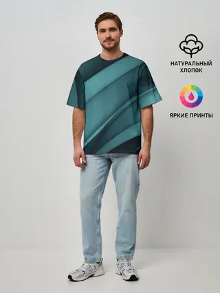 Мужская футболка оверсайз / VUAL