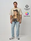 Мужская футболка оверсайз / Ariana Grande