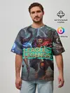 Мужская футболка оверсайз / Персонажи | LOL