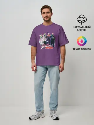 Мужская футболка оверсайз / JoJo
