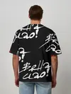 Мужская футболка оверсайз / Бумажный дом, Белла чао
