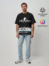 Мужская футболка оверсайз / Printstream | Поток информации | CS:GO
