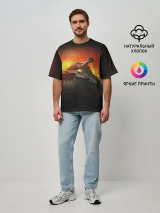 Мужская футболка оверсайз / Tank